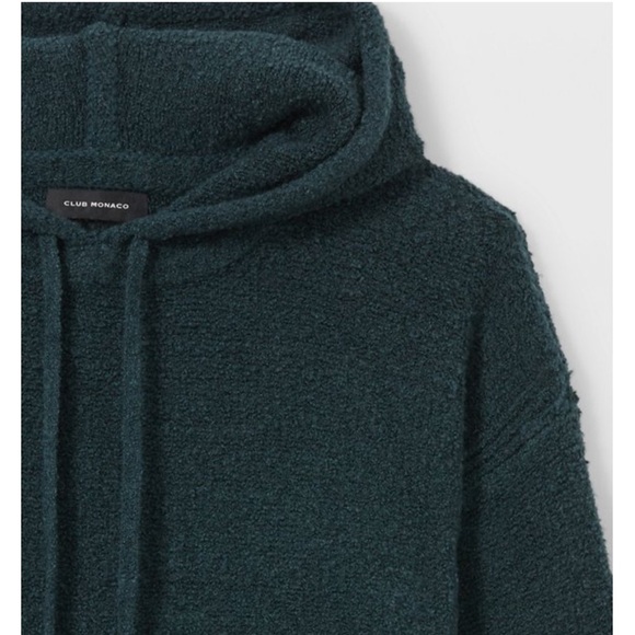 NWT Club Monaco Bouclé Hoodie - Picture 4 of 8